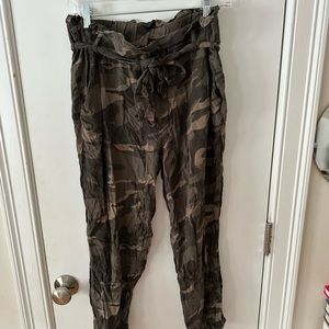 Rewash, Camouflage Cropped Trousers, Size L